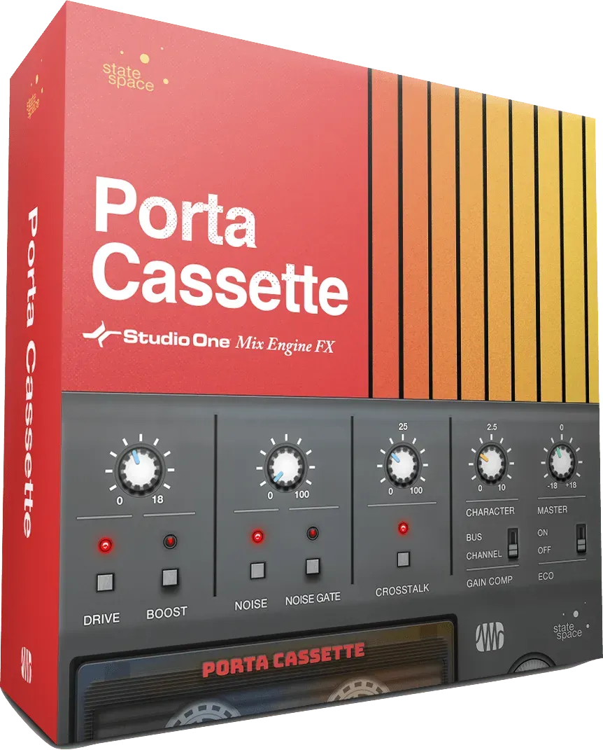 PreSonus Retro Mix Legends Porta Cassette plugin lo-fi