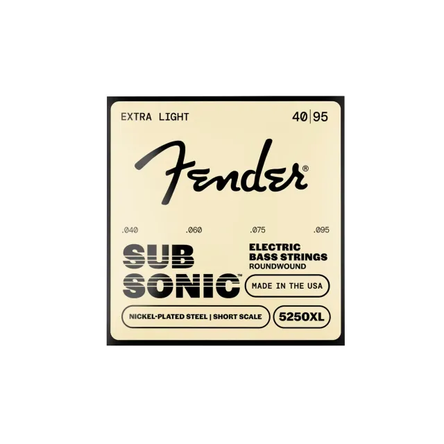 Fender 5250XL corde basso scala corta 40-95 nickel