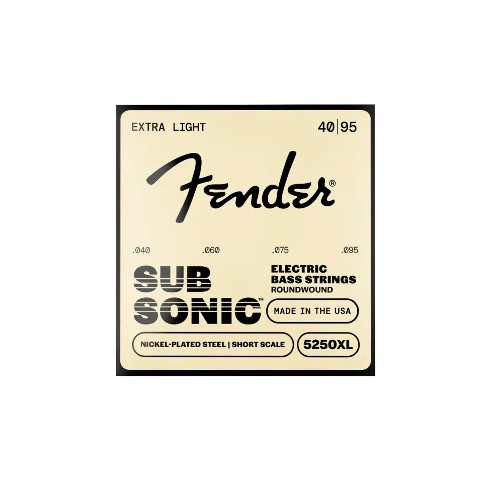 Fender 5250XL corde basso scala corta 40-95 nickel
