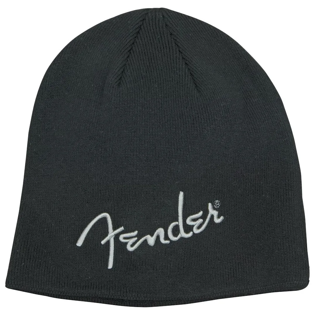 Fender 910-6111-706 Berretto Logo Nero in acrilico