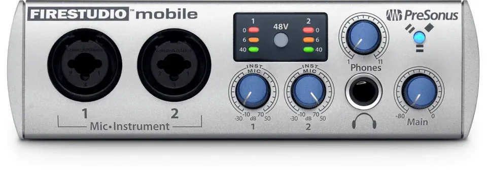 PreSonus FireStudio Mobile scheda audio FireWire 10 ingressi XMAX