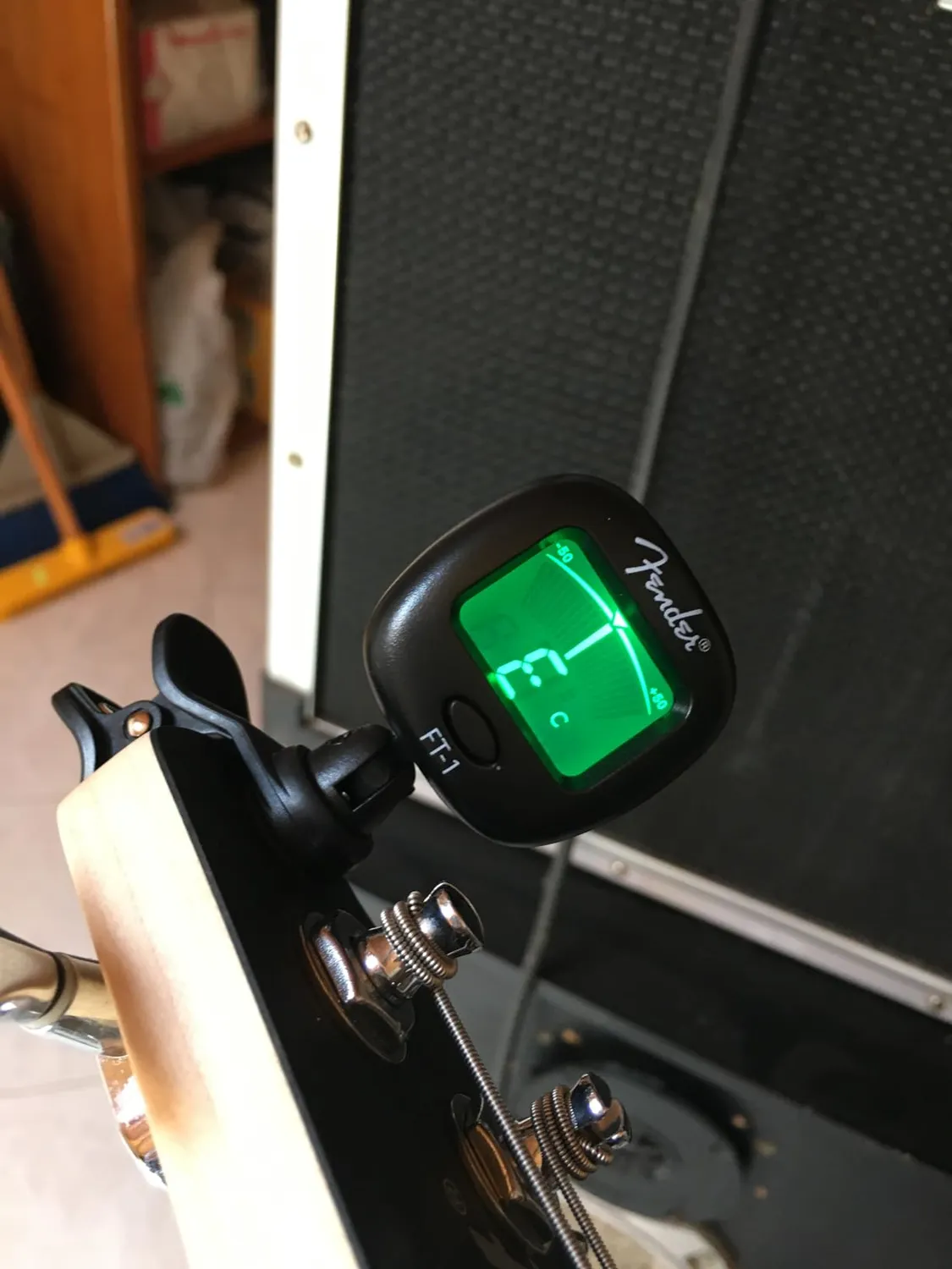 Fender FT-1 Pro accordatore clip nero Gen 1