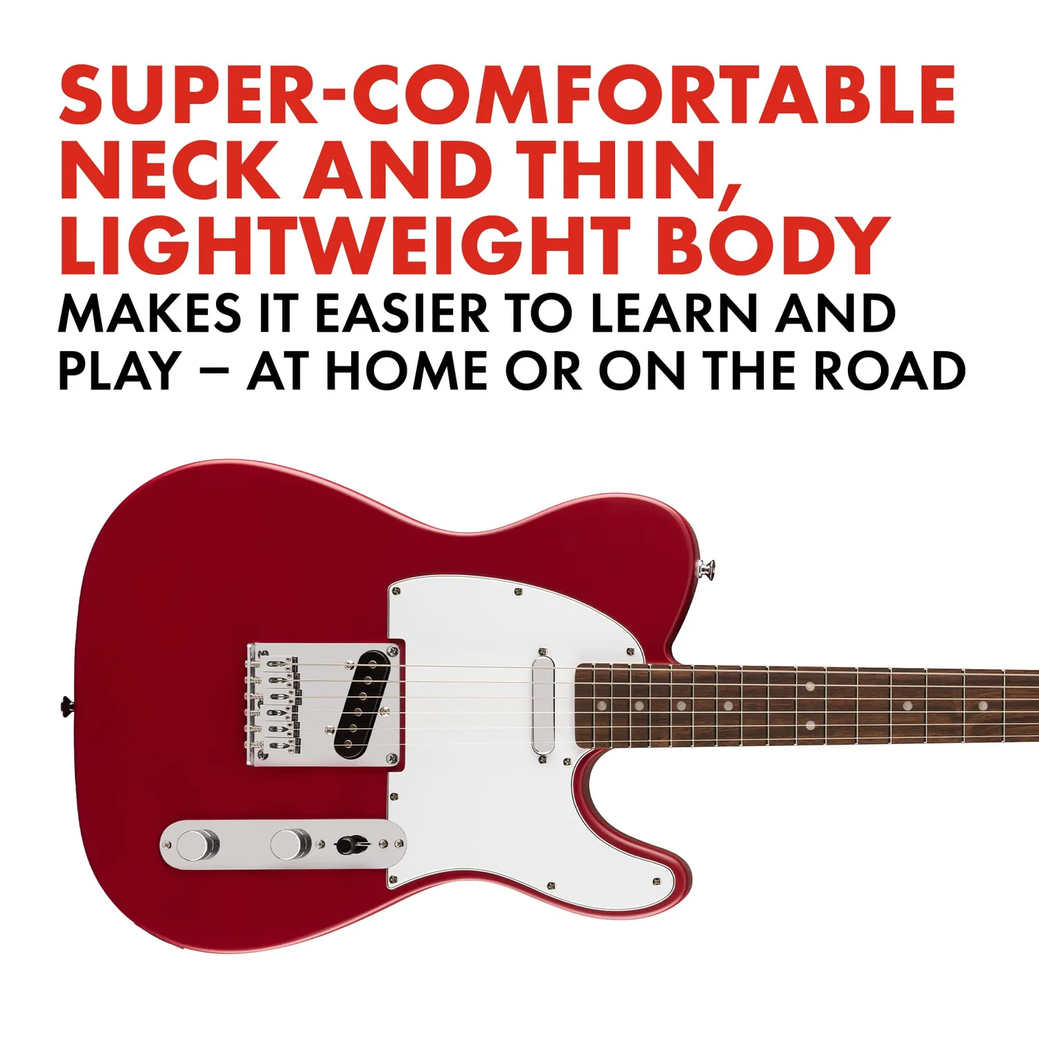 Squier Debut Telecaster chitarra elettrica Dakota Red principianti
