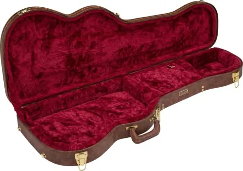 Fender Classic Poodle Custodia Rigida Strat Tele Marrone