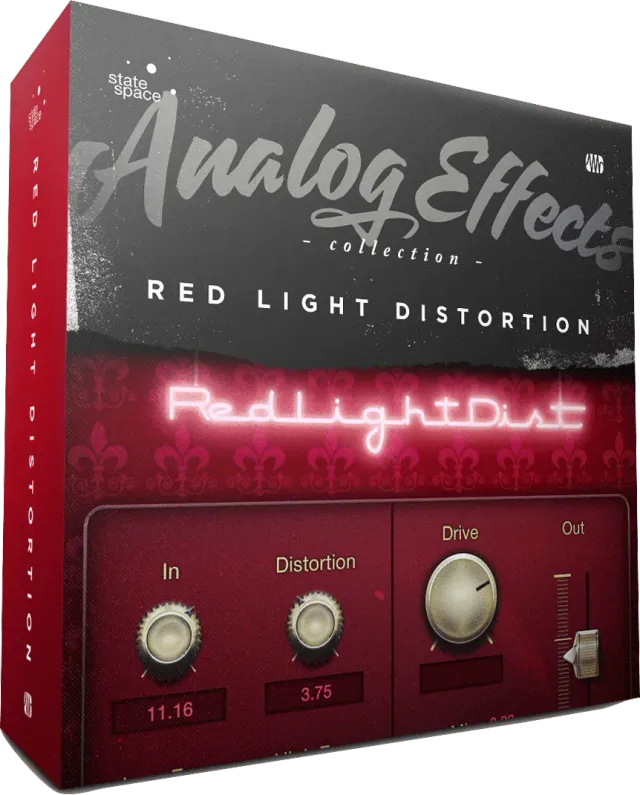 PreSonus Red Light Distortion plugin distorsione 6 modelli