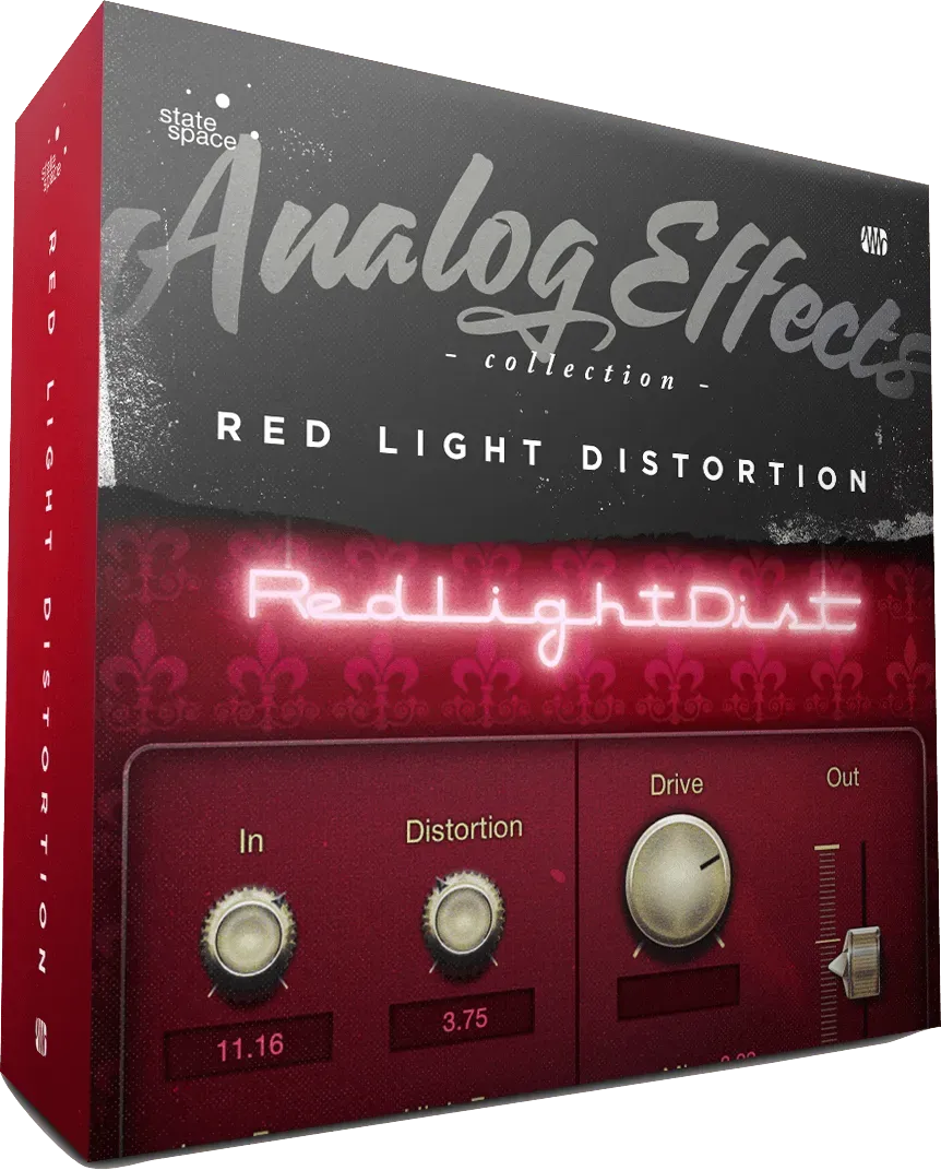 PreSonus Red Light Distortion plugin distorsione 6 modelli
