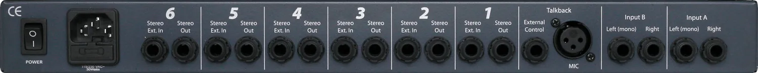 PreSonus HP60 mixer cuffie 6 canali con talkback