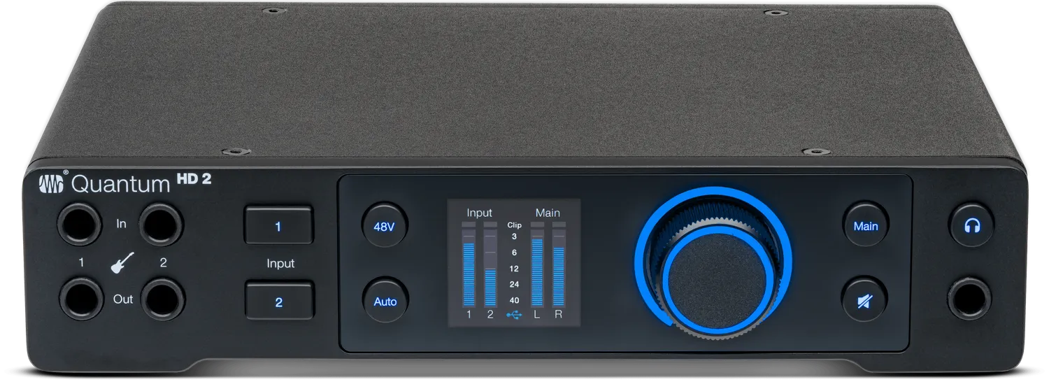 PreSonus Quantum HD 2 interfaccia audio USB-C 2 canali