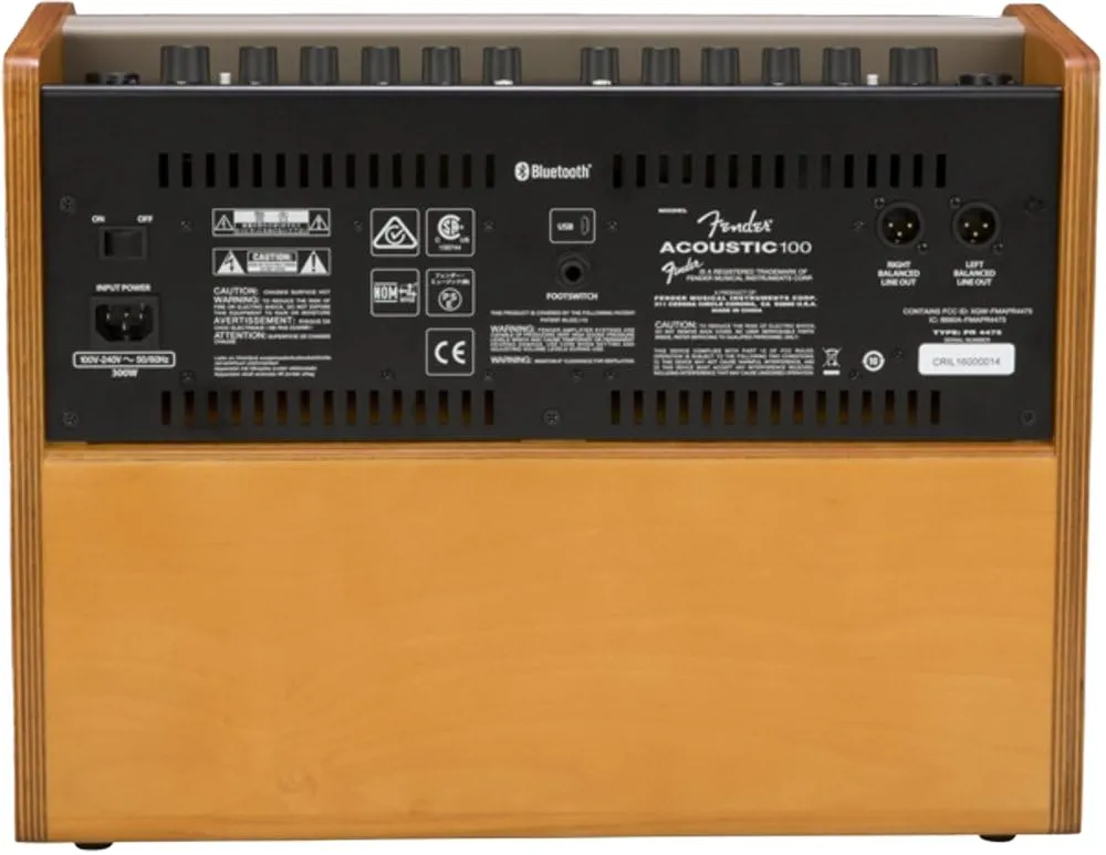 Fender Acustica 100 amplificatore chitarra 100W