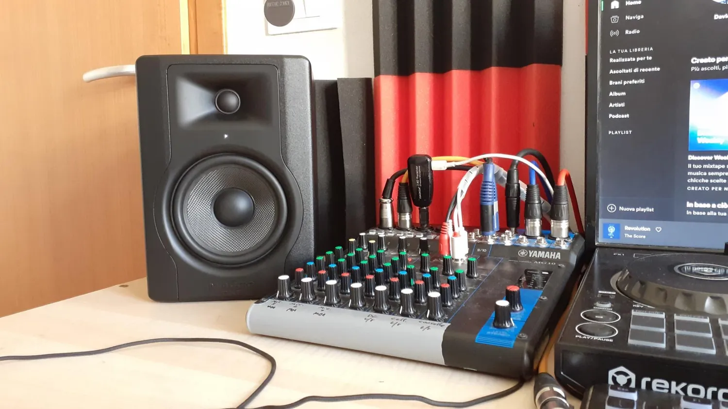 M-Audio BX5 D3 monitor studio 5" 100W Kevlar singolo