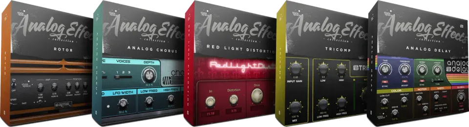 PreSonus Analog Effects Collection plugin effetti VST3 AU AAX 5 pezzi