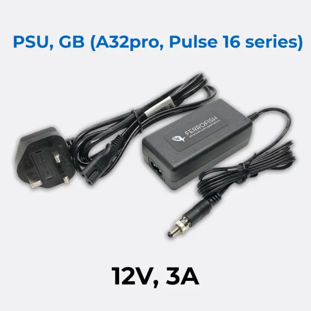 Ferrofish A32 alimentatore 12V 3A spina GB