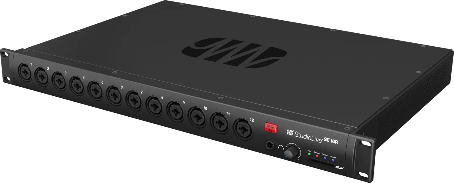 PreSonus StudioLive SE 16R Mixer Digitale Rack EU 18x18 USB