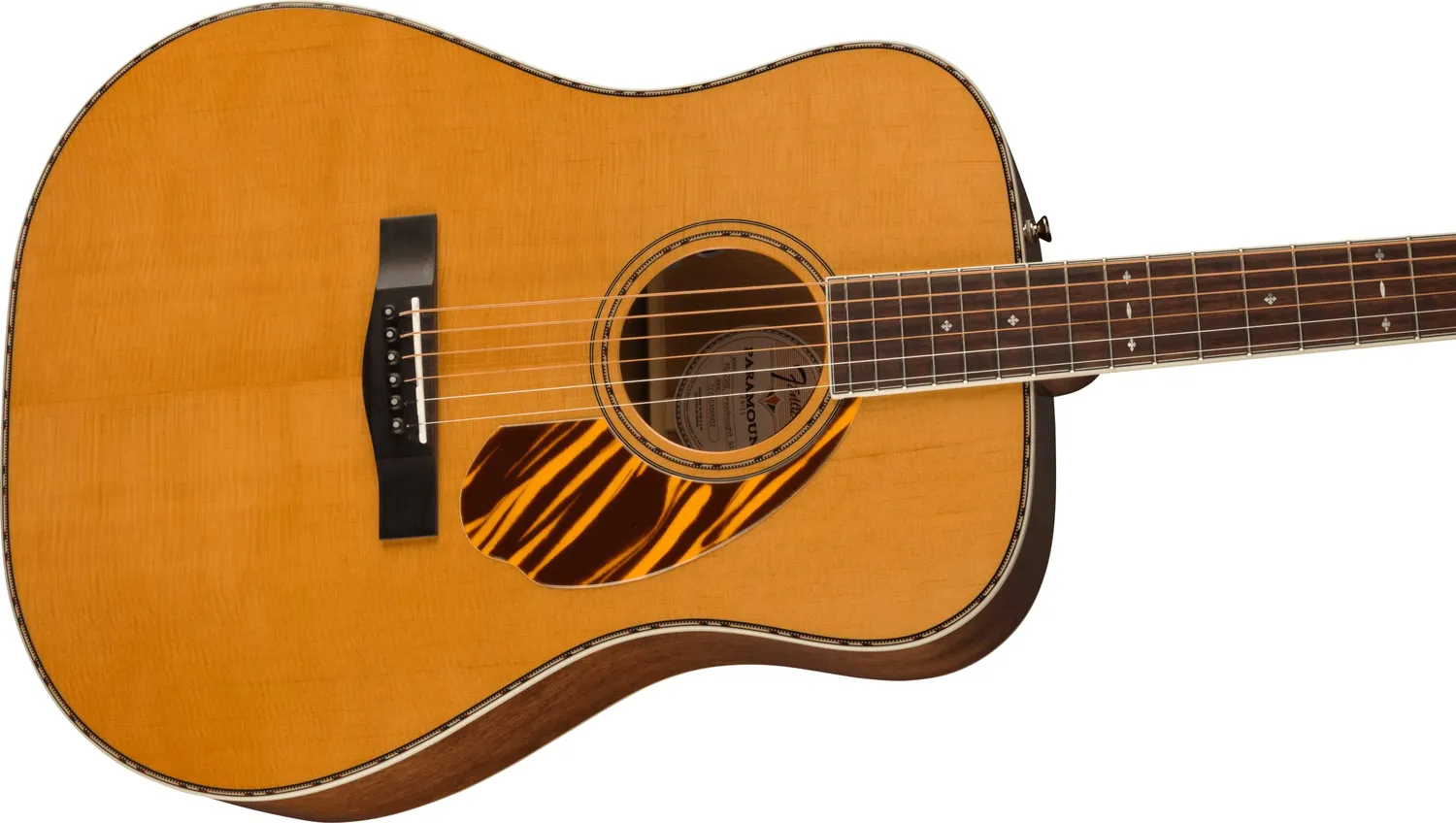 Fender PD-220E Paramount dreadnought naturale