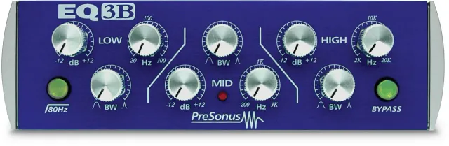 PreSonus EQ3B equalizzatore parametrico analogico 3 bande
