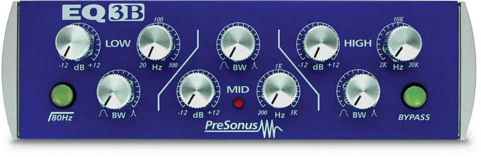 PreSonus EQ3B equalizzatore parametrico analogico 3 bande